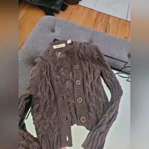 Inhabit women brown sweater